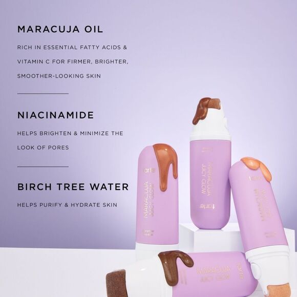 🌷Tarte Luminous Peach Maracuja Juicy Glow Primer New FullSz - Picture 7 of 8